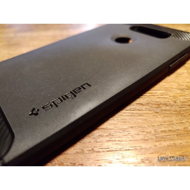 Spigen(シュピゲン)のSpigen LG V30+ケース Rugged Armor 中古 スマホ/家電/カメラのスマホアクセサリー(Androidケース)の商品写真