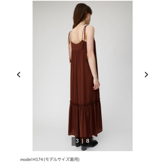 moussy(マウジー)のmoussy ワンピース レディースのワンピース(ロングワンピース/マキシワンピース)の商品写真