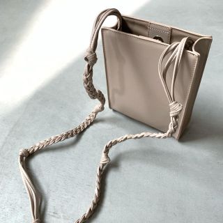 トゥデイフル(TODAYFUL)のLeather Square Mini Bag / beige(ショルダーバッグ)