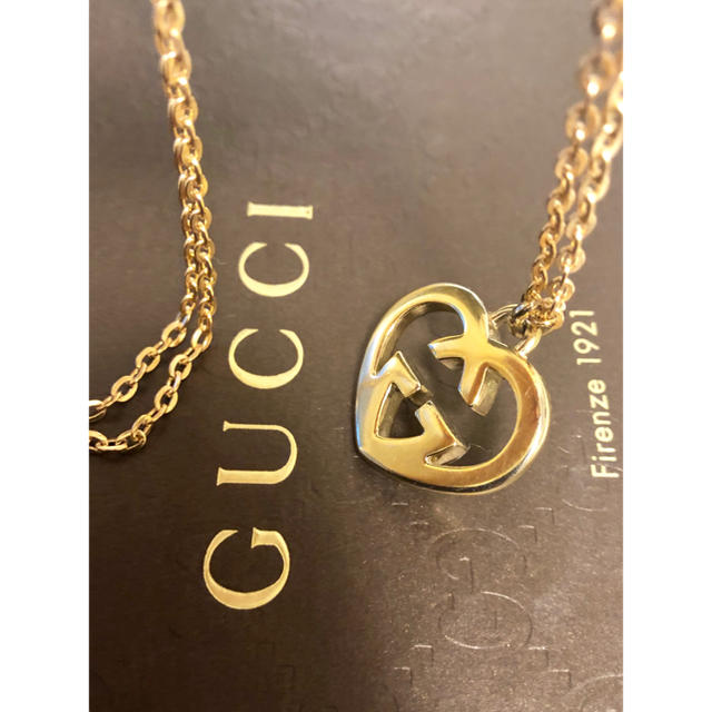 正規品 GUCCI ハートGG トップ ネックレス ユニセックス | フリマアプリ ラクマ