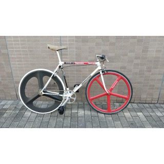 ピスト 完成車 BRIDGESTONE NJS エアロスポーク ブリヂストン(自転車本体)