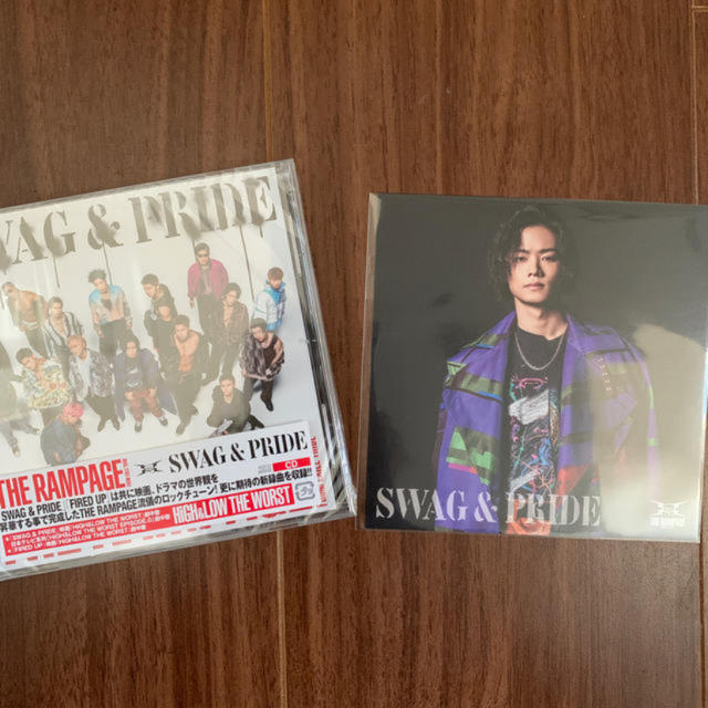 THE RAMPAGE(ザランページ)のSWAG&PRIDE CD エンタメ/ホビーのCD(ポップス/ロック(邦楽))の商品写真