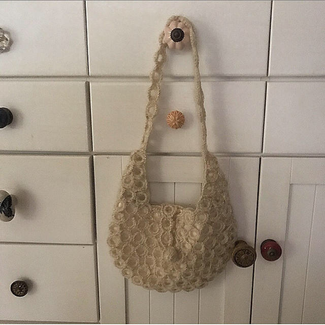 vintage knit bag レディースのバッグ(ハンドバッグ)の商品写真