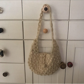 vintage knit bag(ハンドバッグ)