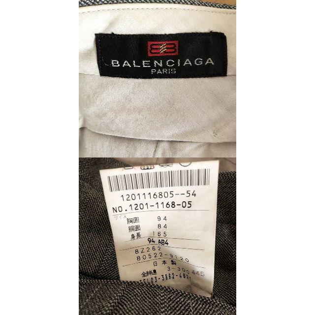 Balenciaga(バレンシアガ)の【人気】バレンシアガ スラックスパンツ ストライプ グレー系 サイズ84 メンズのパンツ(スラックス)の商品写真