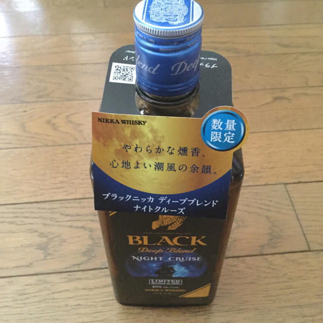 ニッカウヰスキー(ニッカウイスキー)のブラックニッカ ナイトクルーズ 食品/飲料/酒の酒(ウイスキー)の商品写真