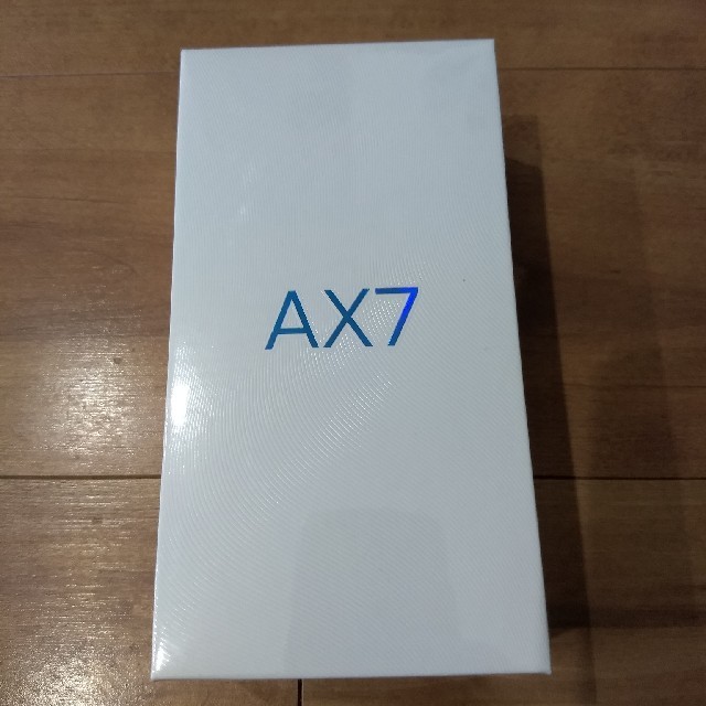 OPPO  AX7  ブルー