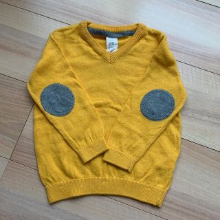 エイチアンドエム(H&M)の美品！　コットンニット　　80(ニット/セーター)