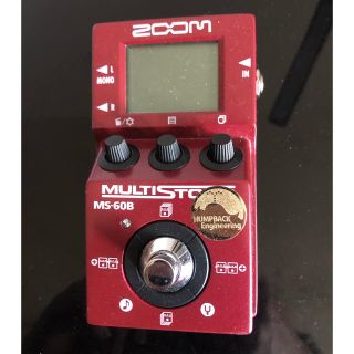 ズーム(Zoom)のZOOM MS-60B Humpback Engineering mod v2(ベースエフェクター)