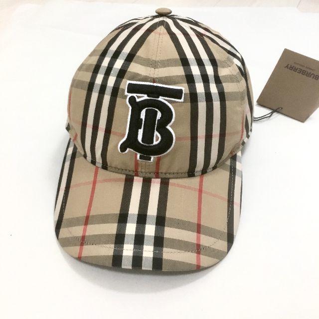 BURBERRY(バーバリー)の新品未使用！送料込み★Burberry★Check Baseball Cap メンズの帽子(キャップ)の商品写真