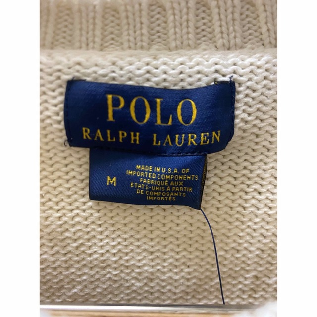 POLO RALPH LAUREN(ポロラルフローレン)のPOLO RALPH LAUREN アイコニック フラッグ セーター M メンズのトップス(ニット/セーター)の商品写真