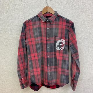 ネスタブランド(NESTA BRAND)の◆新品未使用◆NESTA BRAND 長袖チェックシャツ レッド Sサイズ(シャツ)