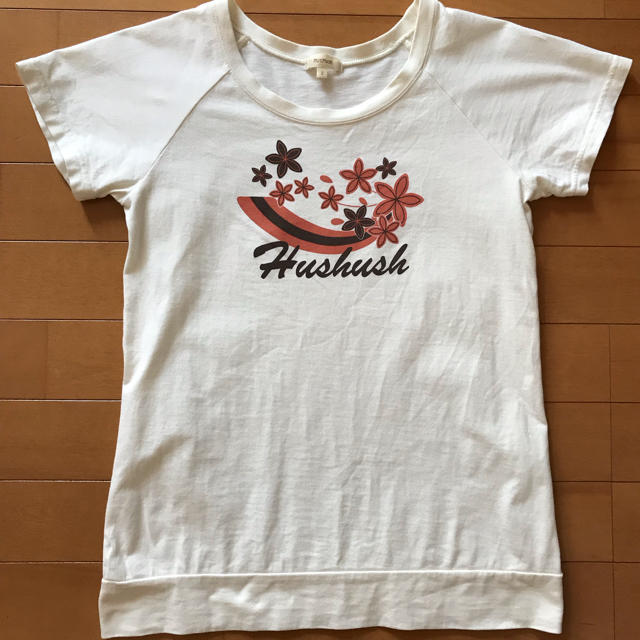 HusHush(ハッシュアッシュ)の半袖Tシャツ Lサイズ / Hushush レディースのトップス(Tシャツ(半袖/袖なし))の商品写真