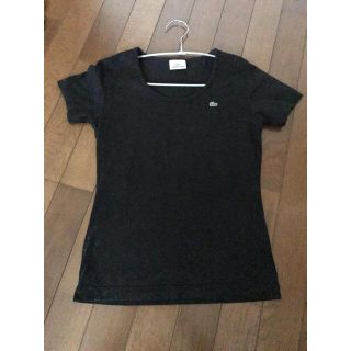 ラコステ(LACOSTE)のラコステ 黒 Ｔシャツ(Tシャツ(半袖/袖なし))