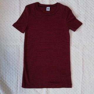 プチバトー(PETIT BATEAU)のプチバトー　細ボーダーTシャツ(Tシャツ(半袖/袖なし))