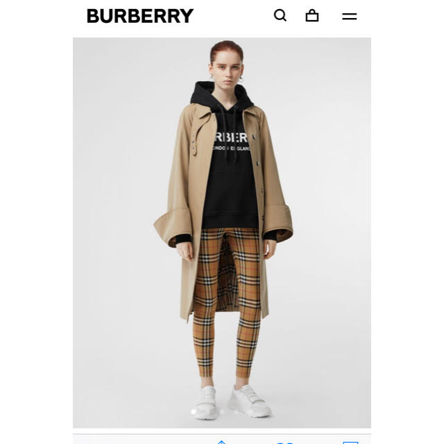 BURBERRY(バーバリー)のバーバリー レギンス 2019SS 新品試着のみ レディースのレッグウェア(レギンス/スパッツ)の商品写真