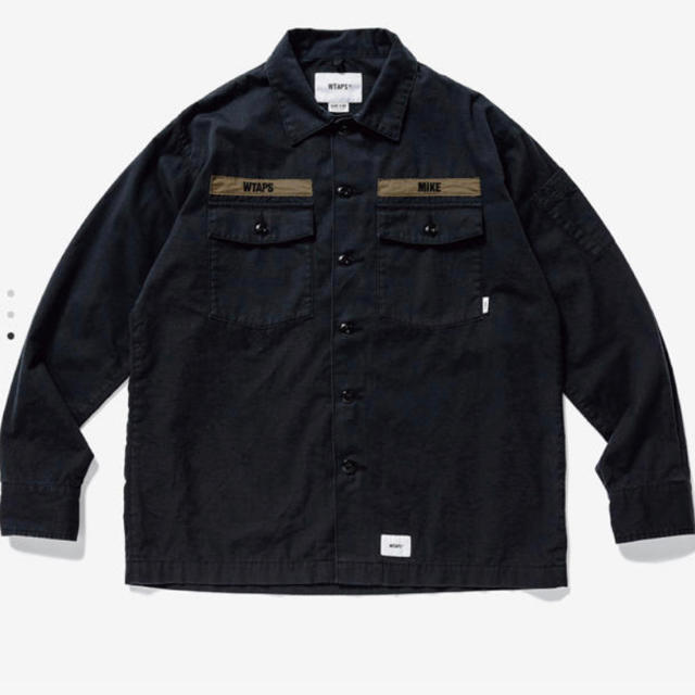 WTAPS 19AW BUDS LS  SHIRT COTTON RIPSTOP