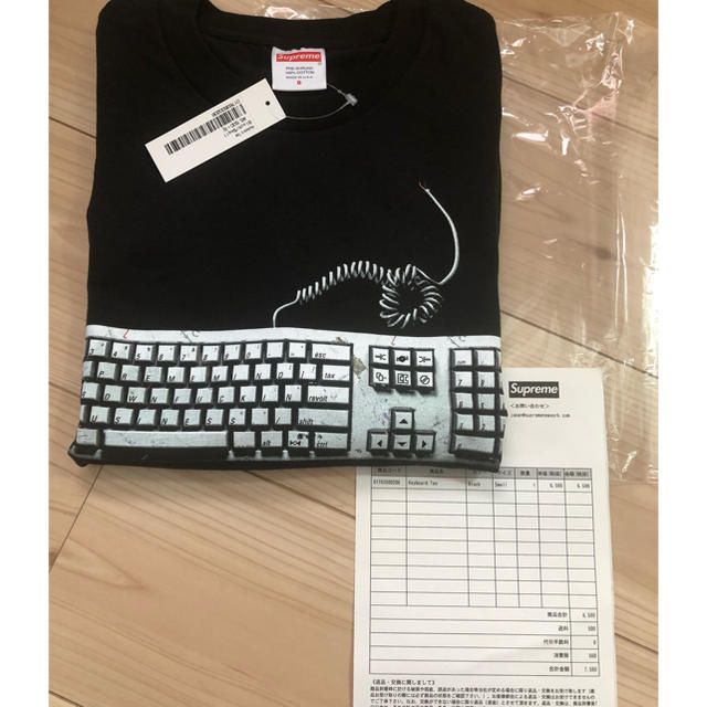 Supreme(シュプリーム)のSupreme Keyboard Tee S メンズのトップス(Tシャツ/カットソー(半袖/袖なし))の商品写真