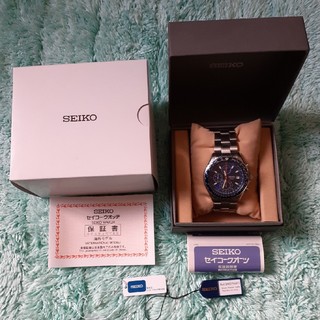 セイコー(SEIKO)の❮アッキー様専用❯　セイコー腕時計:クロノグラフ正規海外モデル(腕時計(アナログ))
