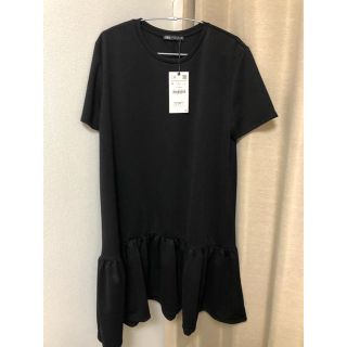 ザラ(ZARA)の【ZARA】裾フリルワンピース(ひざ丈ワンピース)