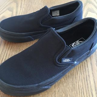 ヴァンズ(VANS)のVANS 黒 21㎝(スニーカー)