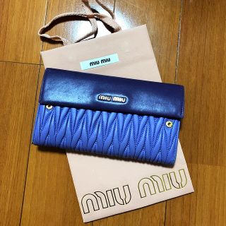 ミュウミュウ(miumiu)のなーちゃん様専用(財布)