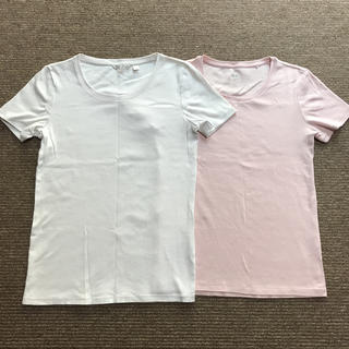 ユニクロ(UNIQLO)のユニクロ 半袖Tシャツ 2枚セット(Tシャツ(半袖/袖なし))