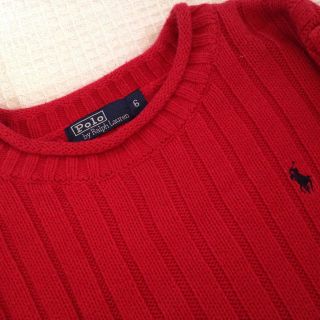 ポロラルフローレン(POLO RALPH LAUREN)の◆ポロラルフローレン◆キッズ用セーター(ニット)