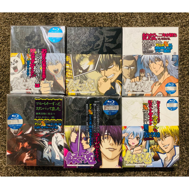 銀魂 Blu-ray Box 6セット 未開封含む