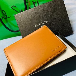 ポールスミス(Paul Smith)の【新品】ポールスミス パスケース カードケース 名刺入れ ベージュPSC481(名刺入れ/定期入れ)