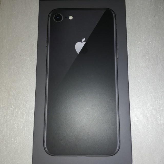 【新品】iPhone8 64gb Space Grayスマートフォン/携帯電話