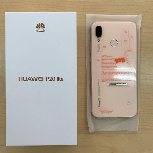 HUAWEI P20 Lite サクラピンク 32 GB SIMフリー 『2年保証』 7840円