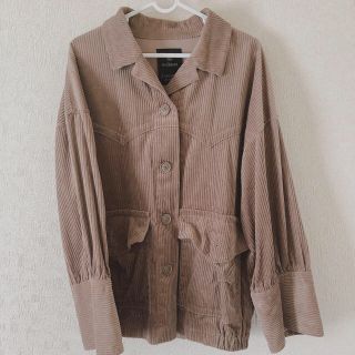 ダブルクローゼット(w closet)の【w closet】コーデュロイBIGジャケット(その他)