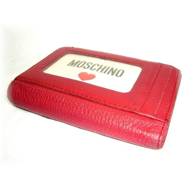 MOSCHINO - ☆定期入れ財布☆モスキーノMOSCHINOパスケース☆二 MOSCHINO - ☆定期入れ財布☆モスキーノMOSCHINOパスケース☆二