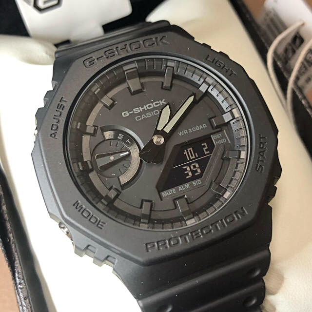 G-SHOCK - 新品送無 G-SHOCK GA-2100-1A1JF オールブラック カーボン の通販 by くま男's shop｜ジー