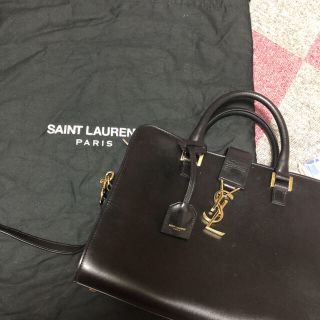 Saint Laurent - Saint Laurent Paris YSL 2way カバス ハンドバッグの