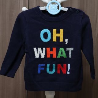 ベビーギャップ(babyGAP)のbabyGap コットンロゴニット(ニット)