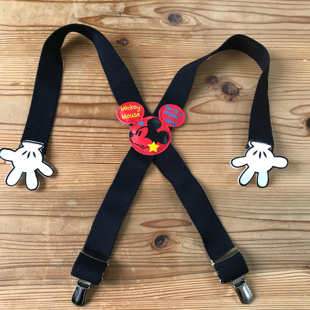 Disney(ディズニー)のミッキー サスペンダー レディースのファッション小物(サスペンダー)の商品写真