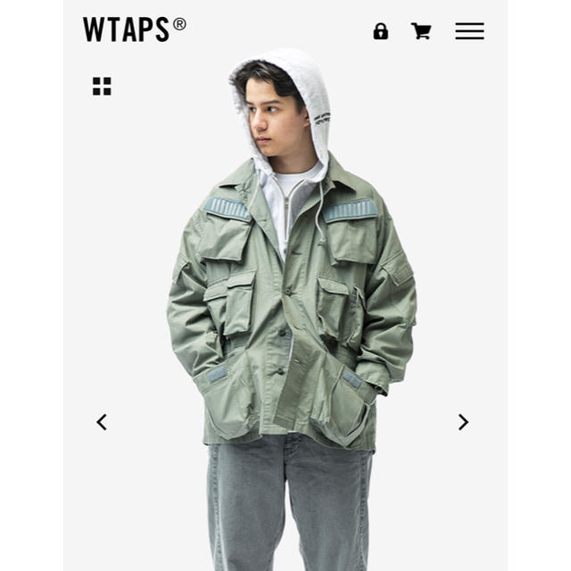 最新 W)taps - WTAPS 20AW MODULAR /LS BEIGE Mサイズ モジュラー ミリタリージャケット