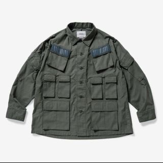 ダブルタップス(W)taps)のWTAPS MODULAR LS 01 SHIRT. COTTON. (ミリタリージャケット)