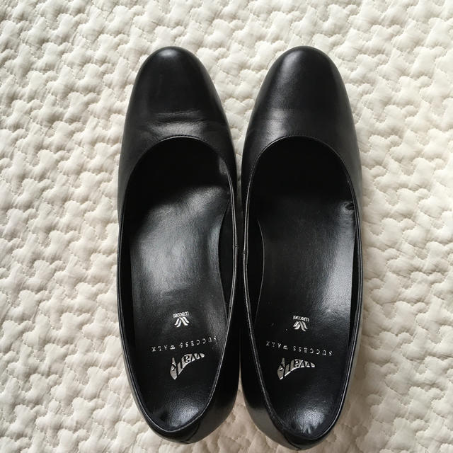 Wacoal(ワコール)のワコールサクセスウォーク　ワコール　靴　パンプス　黒パンプス レディースの靴/シューズ(ハイヒール/パンプス)の商品写真