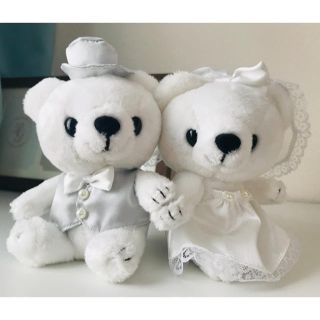 ウエルカムドール ベア 結婚式  ウエディング(ぬいぐるみ)