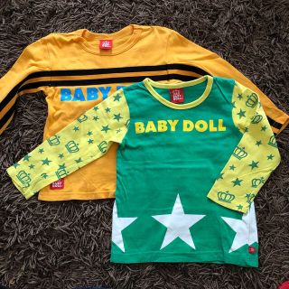 ベビードール(BABYDOLL)のkoo様専用ＢＡＢＹDOLLカットソー２枚セットその他一枚(Tシャツ/カットソー)