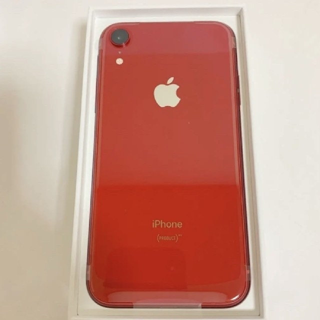 スマートフォン本体【新品未使用】iPhone XR 64GB red