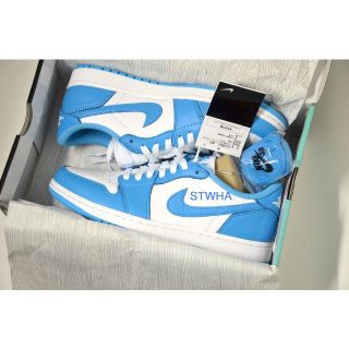 ナイキ(NIKE)のNIKE SB AIR JORDAN 1 LOW UNC Powder Blue(スニーカー)