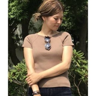 ドゥーズィエムクラス(DEUXIEME CLASSE)の専用☆CELERI 半袖 ニット 2018SS Tシャツ ドゥーズィエムクラス(Tシャツ(半袖/袖なし))