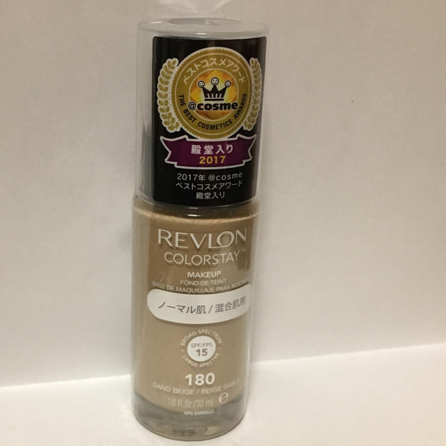 REVLON(レブロン)の値下げ【新品】レブロン カラーステイ ファンデ 180 サンドベージュ コスメ/美容のベースメイク/化粧品(ファンデーション)の商品写真