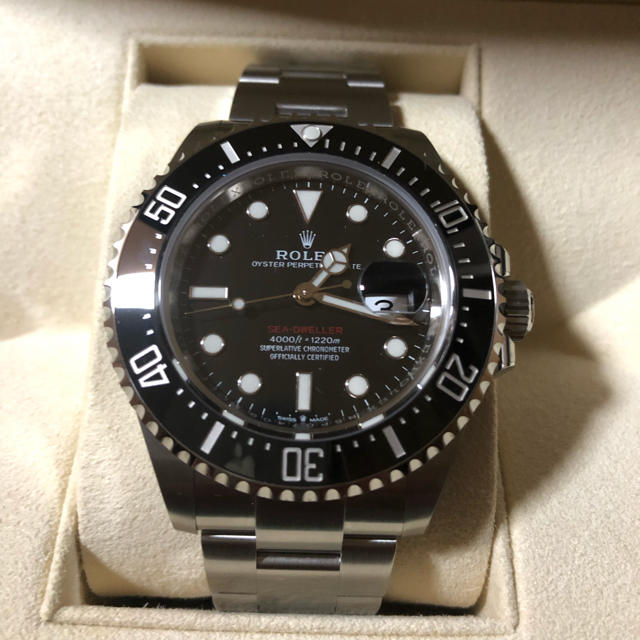 ROLEX(ロレックス)のRolex ロレックス ディープシー Ref. 126600 赤シード 新品 メンズの時計(腕時計(アナログ))の商品写真