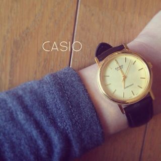 カシオ(CASIO)のCASIO ゴールドウォッチ(腕時計)