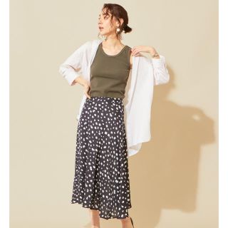 ビューティアンドユースユナイテッドアローズ(BEAUTY&YOUTH UNITED ARROWS)の今日のみ値下 ユナイテッドアローズ ダルメシアンスカート(ひざ丈ワンピース)